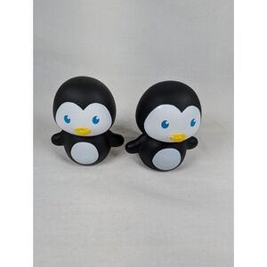 B Toys Pinky Pals Penguin Finger Puppet Lot Of 2